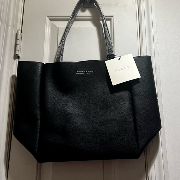 NWT Donna Karan Cashmere Collection large tote bag - Picture 10 of 12